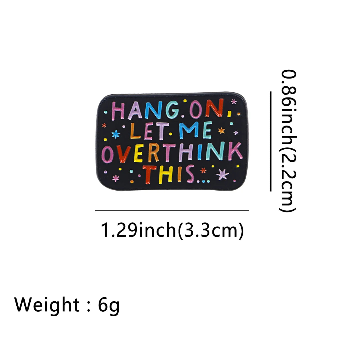 Rainbow Brooch