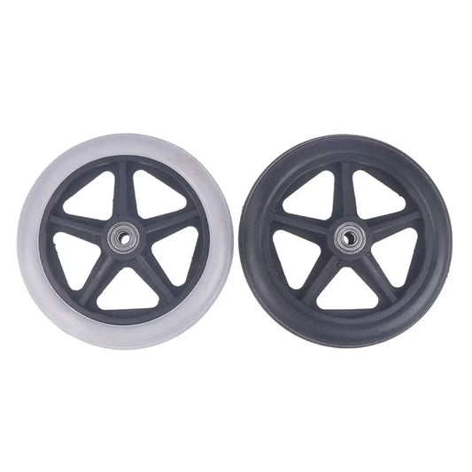 Replacement Solid Rubber Wheels (6–8" Universal)