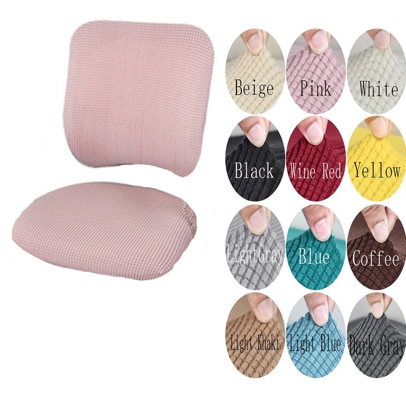 Elastic Velvet Chair Covers